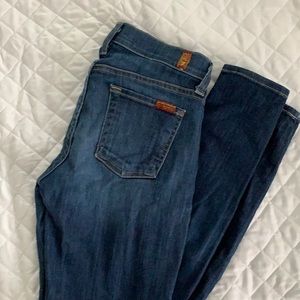 7 for all mankind skinny jeans